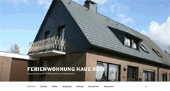 Desktop Screenshot of ferienwohnung-haus-resi.de