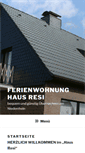 Mobile Screenshot of ferienwohnung-haus-resi.de